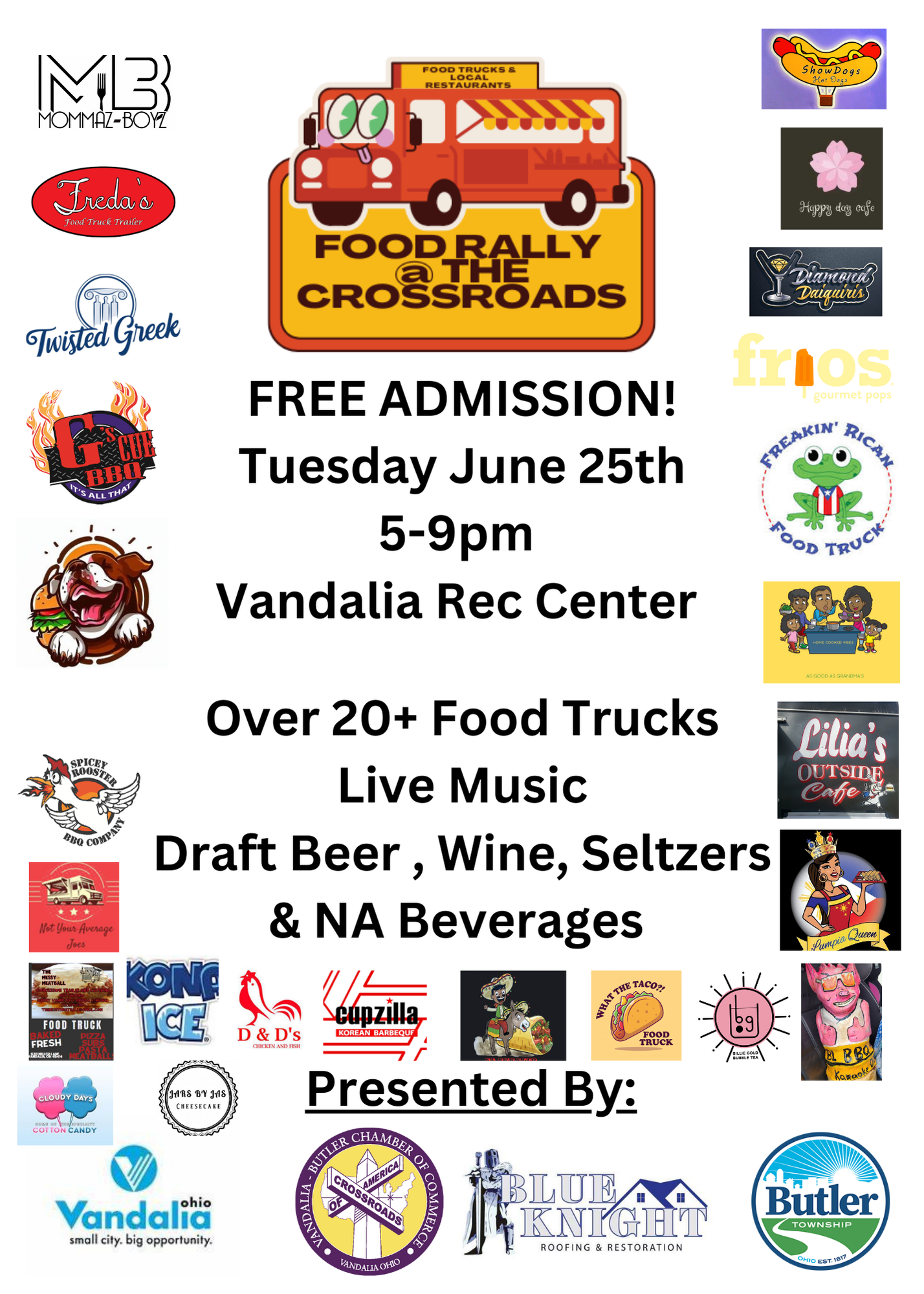 Vandalia Food Rally Bringing different foods together for you